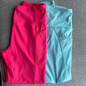 2- By Gottex High Waist Pocket Leggings